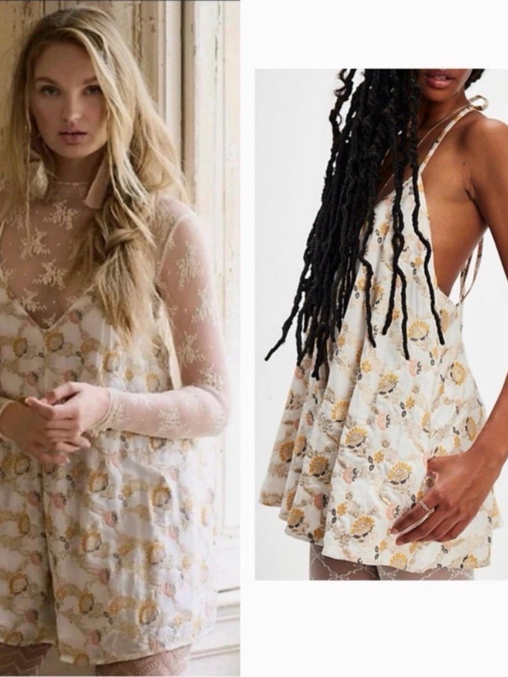Free People Chiara Romper size Small